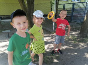 Ruch to zdrowie – zabawy w ogrodzie przedszkolnym