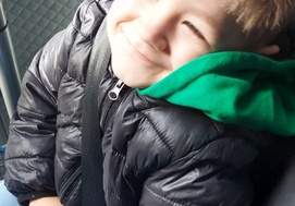 Dzieci w busie.