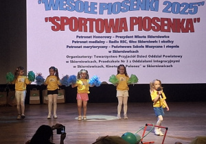 Występy na scenie.
