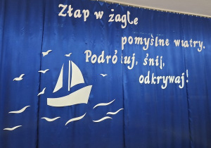 Dekoracja na pożegnanie przedszkola.
