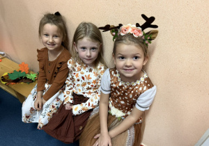 Nel, Laura i Liwia podczas odpoczynku.