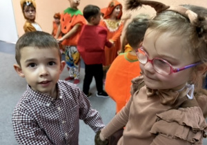 Maja i Mateusz podczas tańca.