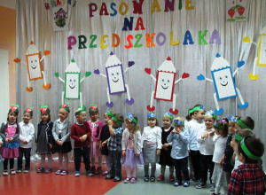 Pasowanie przedszkolaków