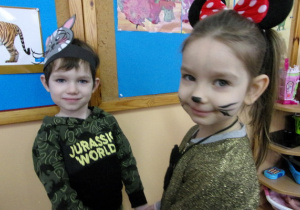 „Taniec kotków”- Oliwia i Michał.
